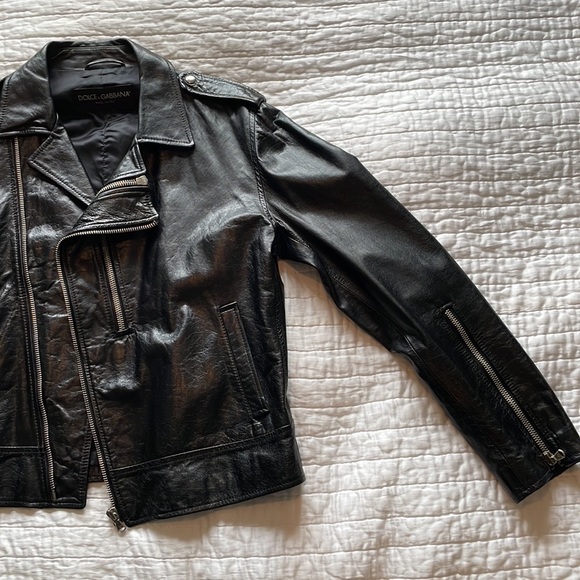Dolce & Gabbana 100% leather jacket - Picture 2 of 13